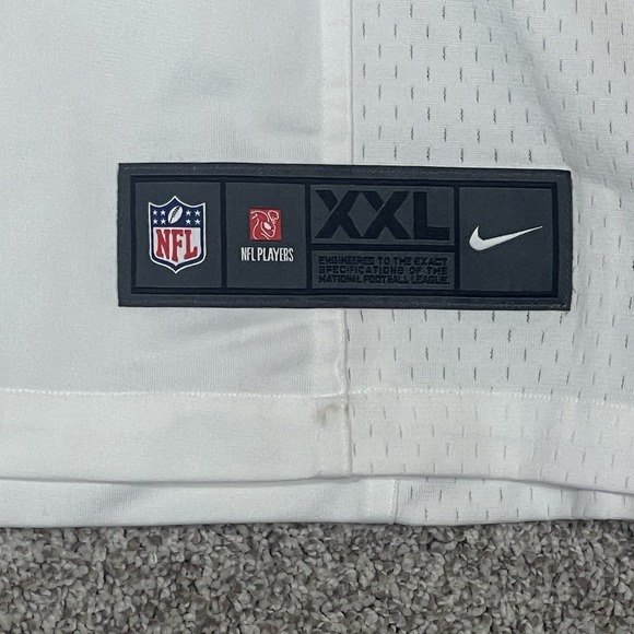 Nike Raiders Jersey Men's XXL White Darren McFadden On Field Oakland, Las Vegas - Picture 8 of 8